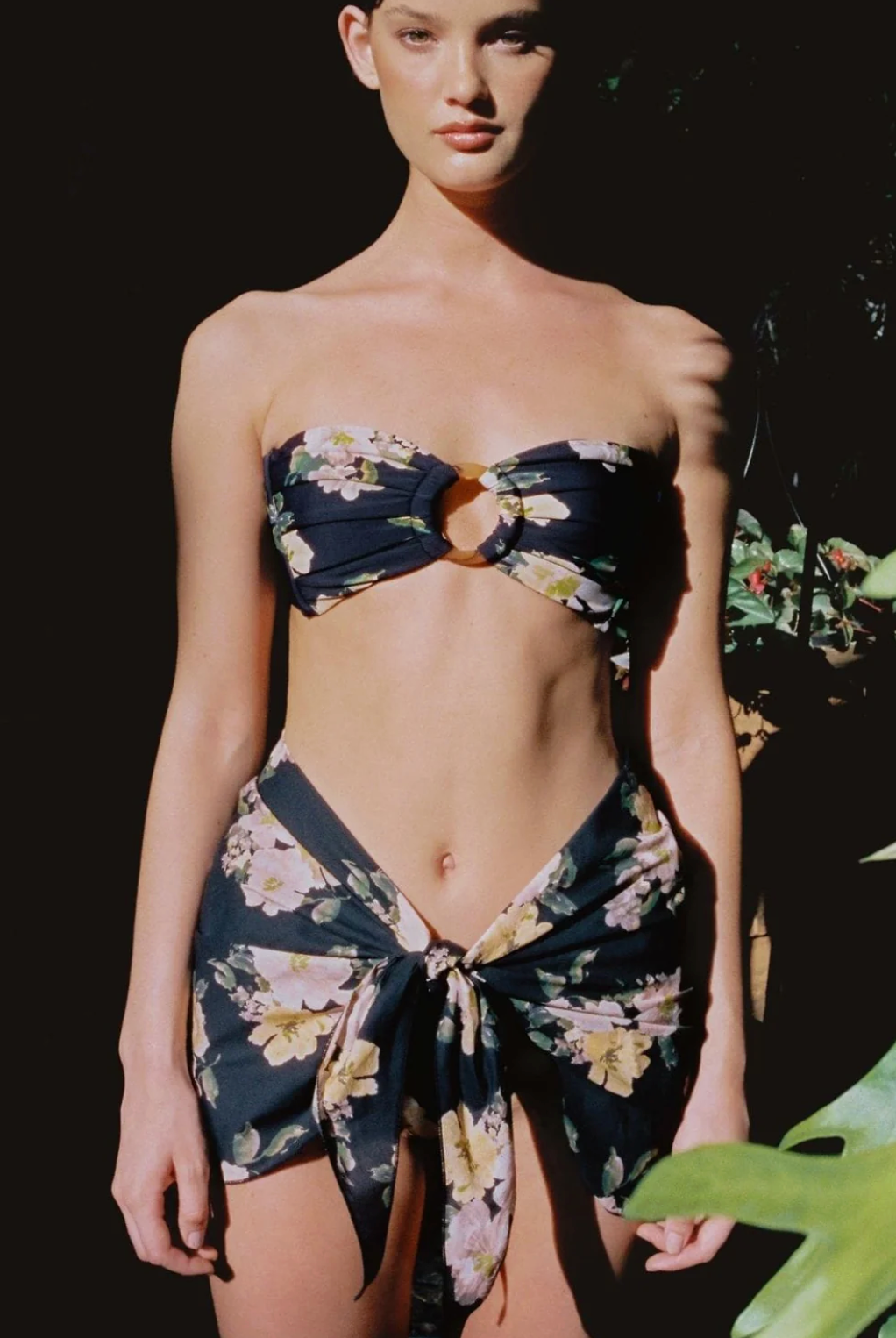 Liz Floral Sarong