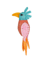 Sunset Feather Brooch