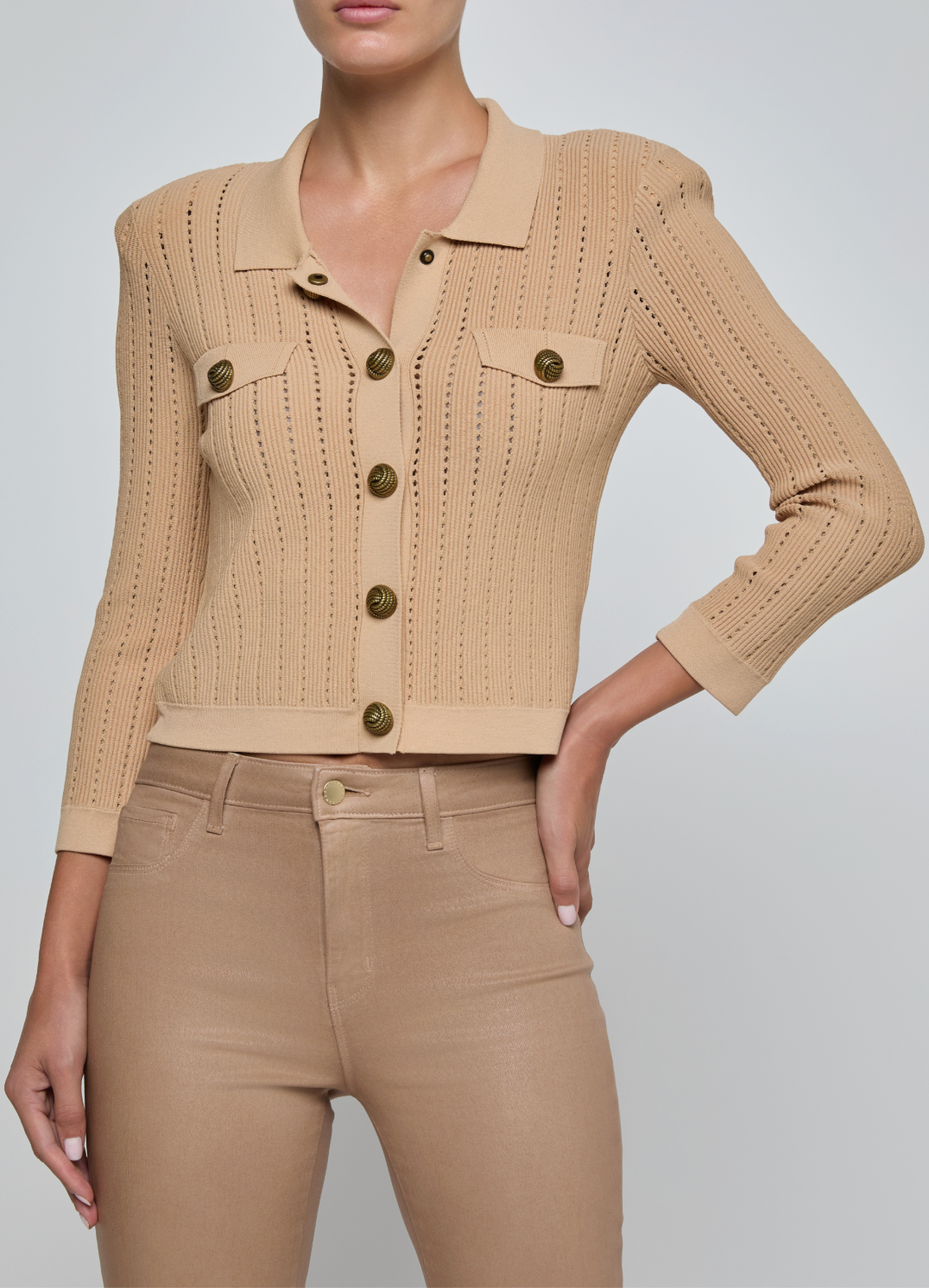 Risa Collared Cardigan