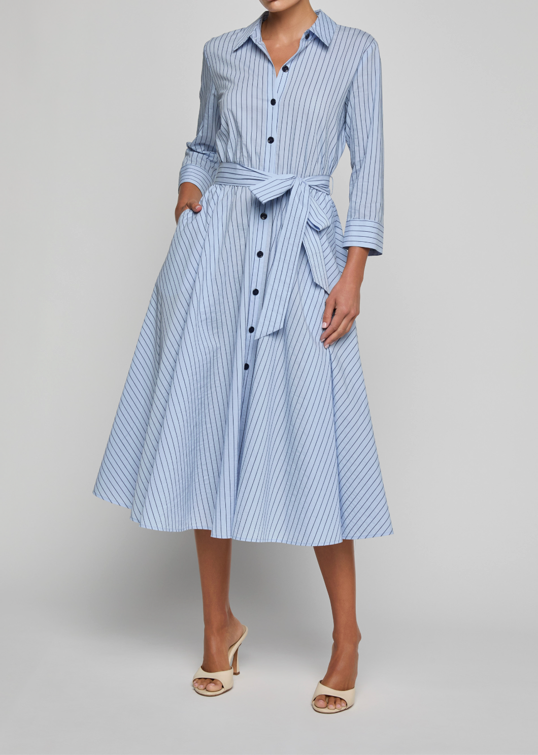 Ralphie Blue Midi Dress