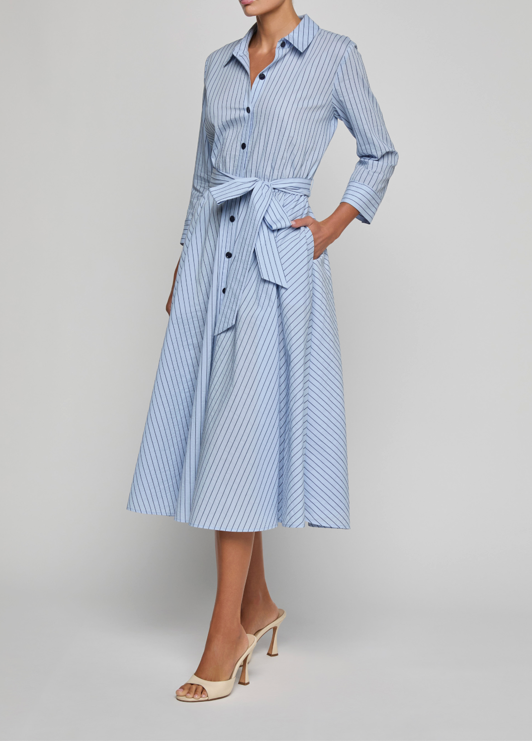 Ralphie Blue Midi Dress
