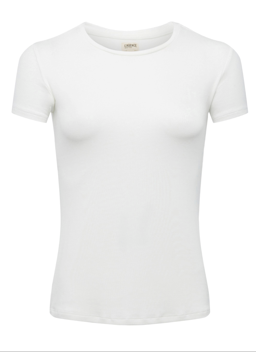 White Ressi Crew Nk Tee