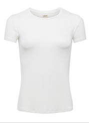 White Ressi Crew Nk Tee
