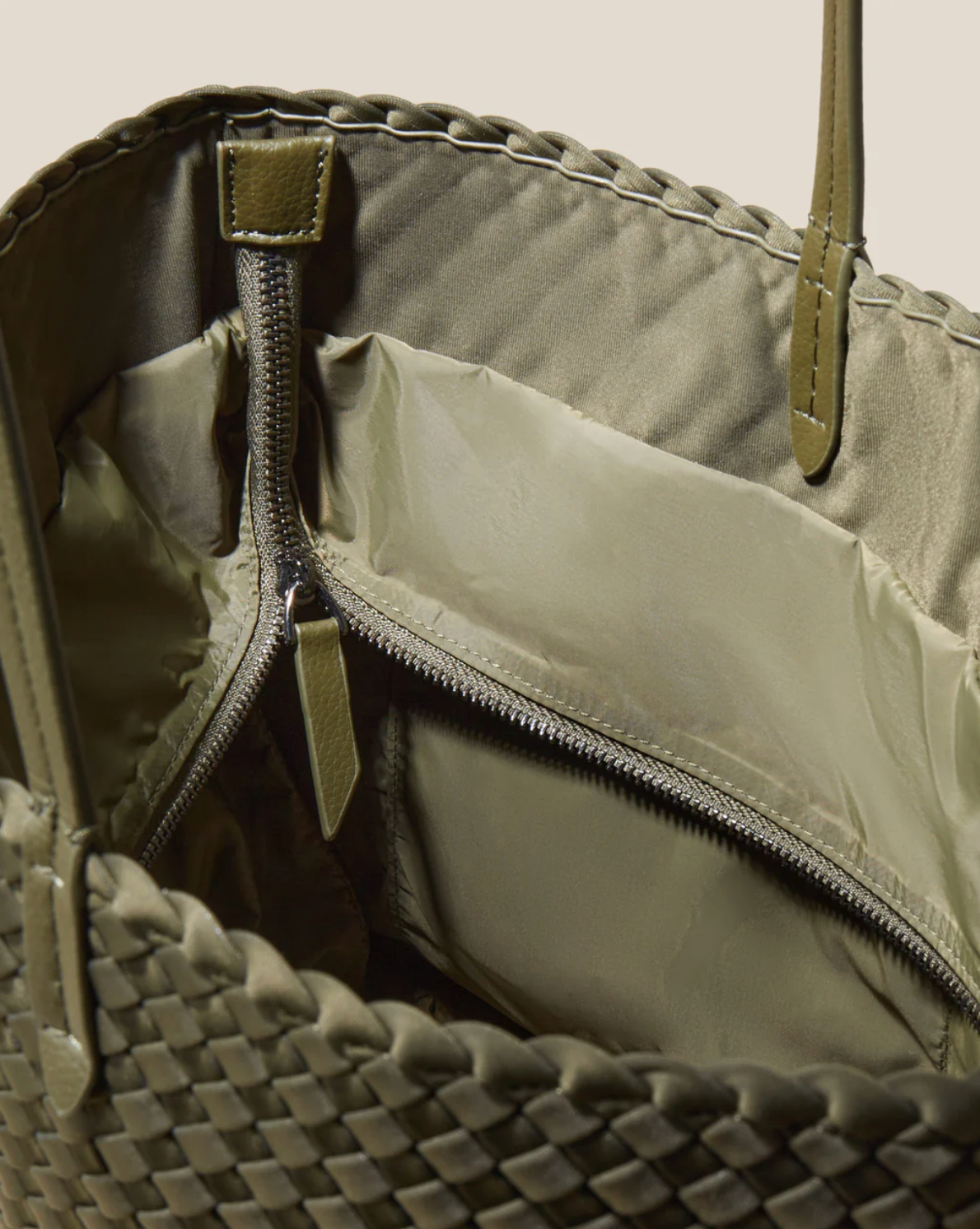 Olive Jetsetter Small  Tote Bag