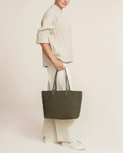 Olive Jetsetter Small  Tote Bag