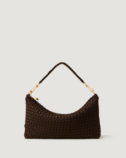 Chocolate Porto Small Half Moon Bag