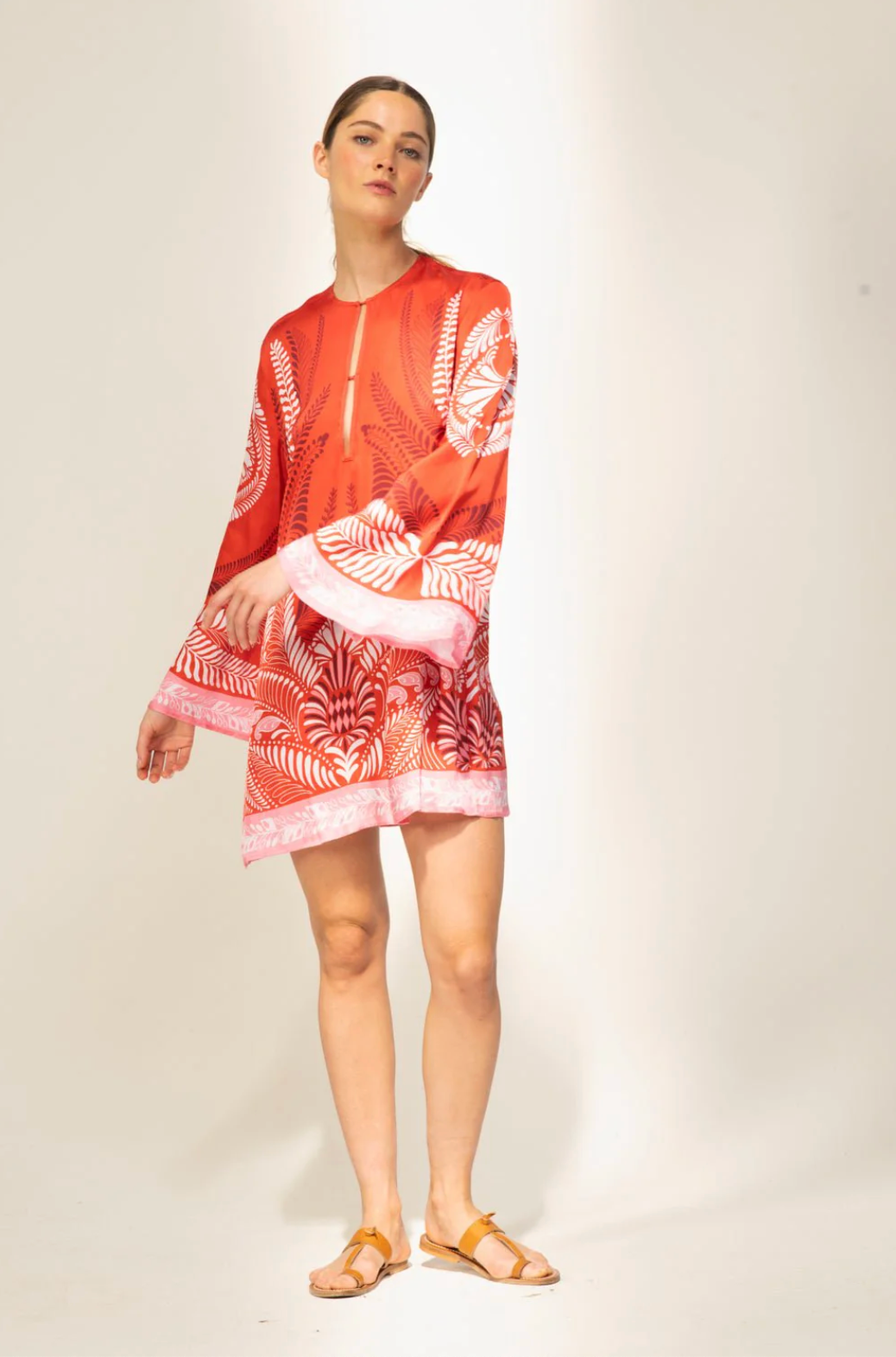 Orange Gia Mini Dress