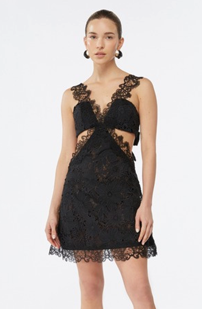 Sahara  Mini Black Dress