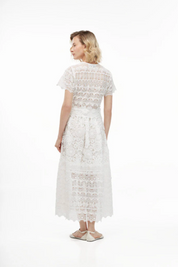 Grace Maxi White Dress