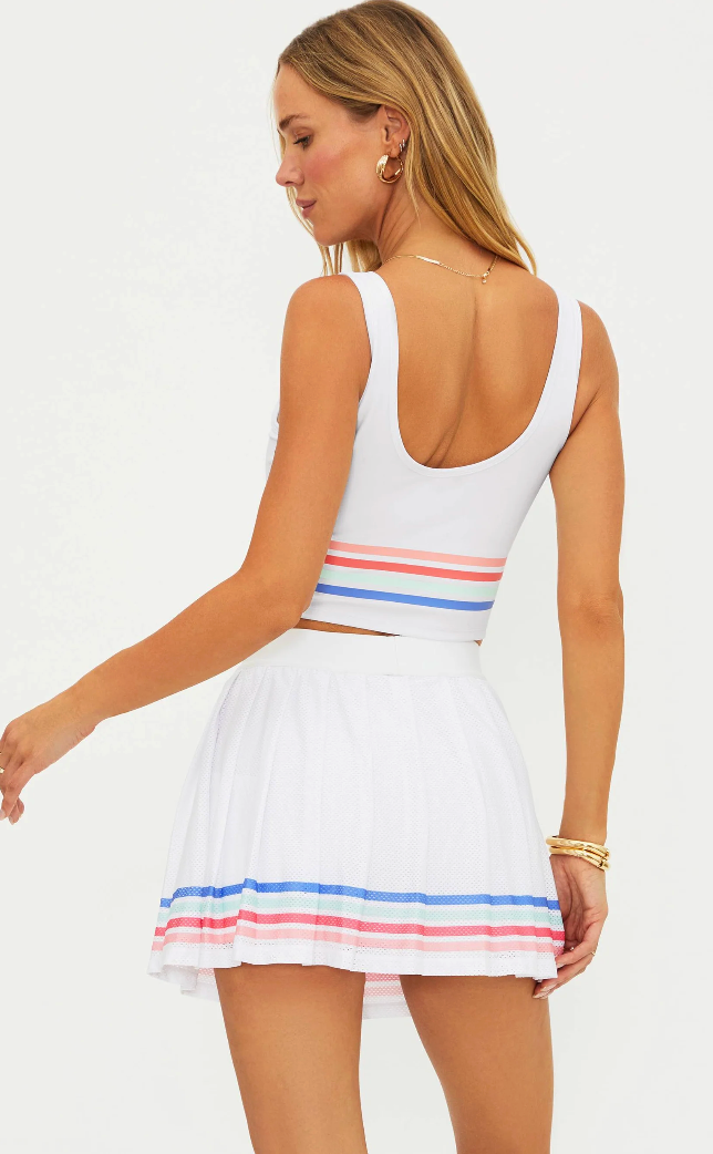 Irina Skirt Bright  White Horizon