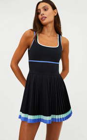 Antonia Dress Sapphire Sea Colorblock