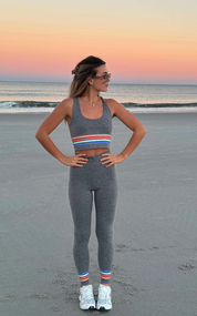 Yara Top Horizon Gray Space Dye