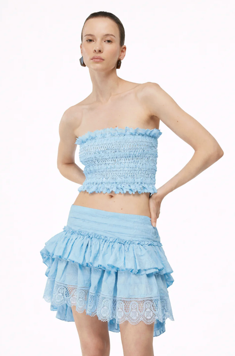 Kiara Mini Blue Skirt