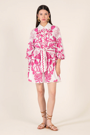 Pink Conti Mini Dress