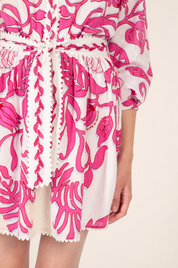 Pink Conti Mini Dress