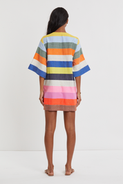 Belkis V Neck Caftan