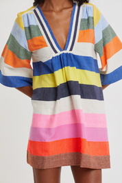 Belkis V Neck Caftan