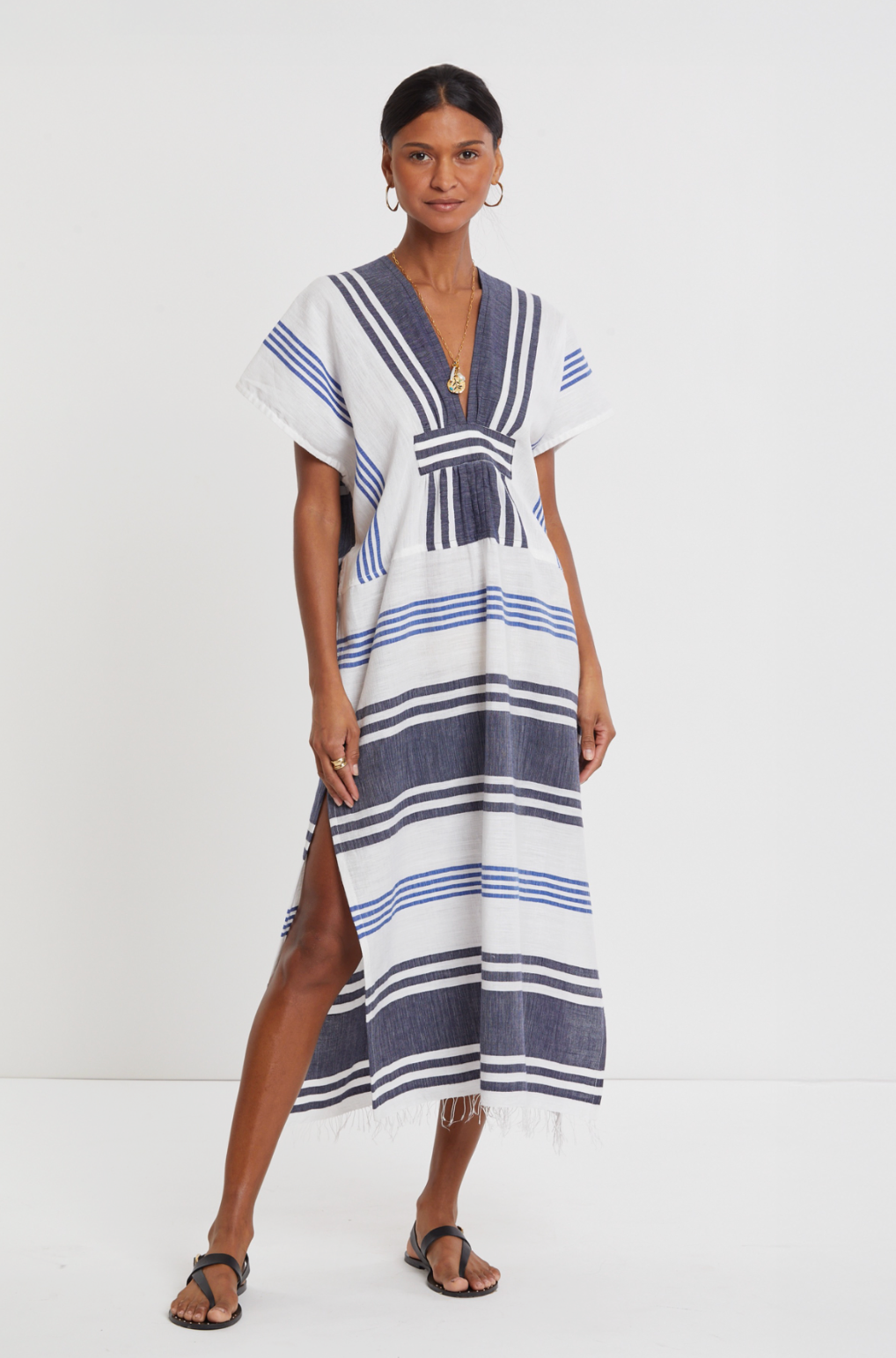 Gasira V Neck Caftan