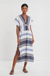 Gasira V Neck Caftan