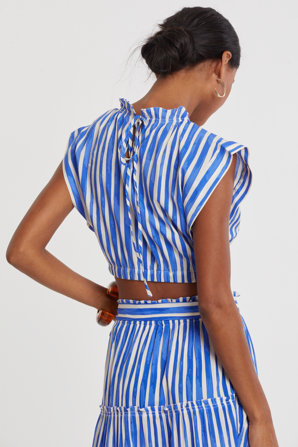 Muna Ruched Crop Top
