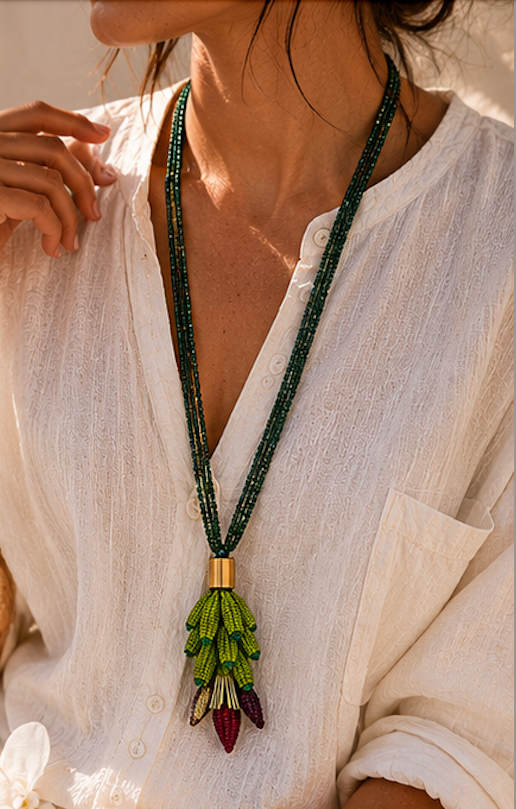 Amazon Bunch Necklace Large