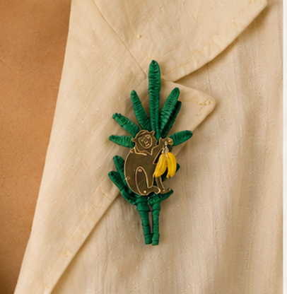 Banana`s Brooch