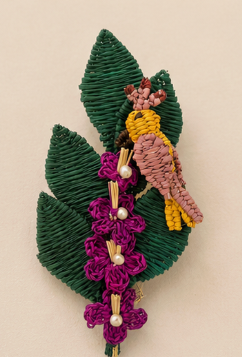 Orchid Brooch