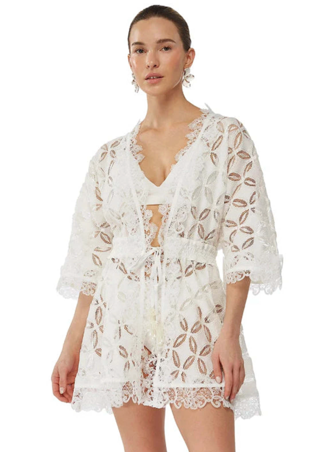 Nilo White Kimono
