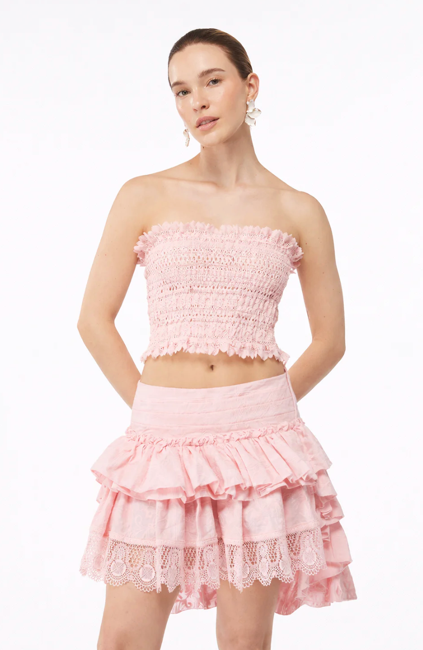 Kiara Mini Pink Skirt