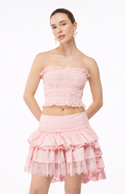 Kiara Mini Pink Skirt