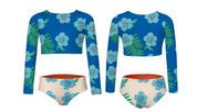 Sun Bikini Hibiscus Blue