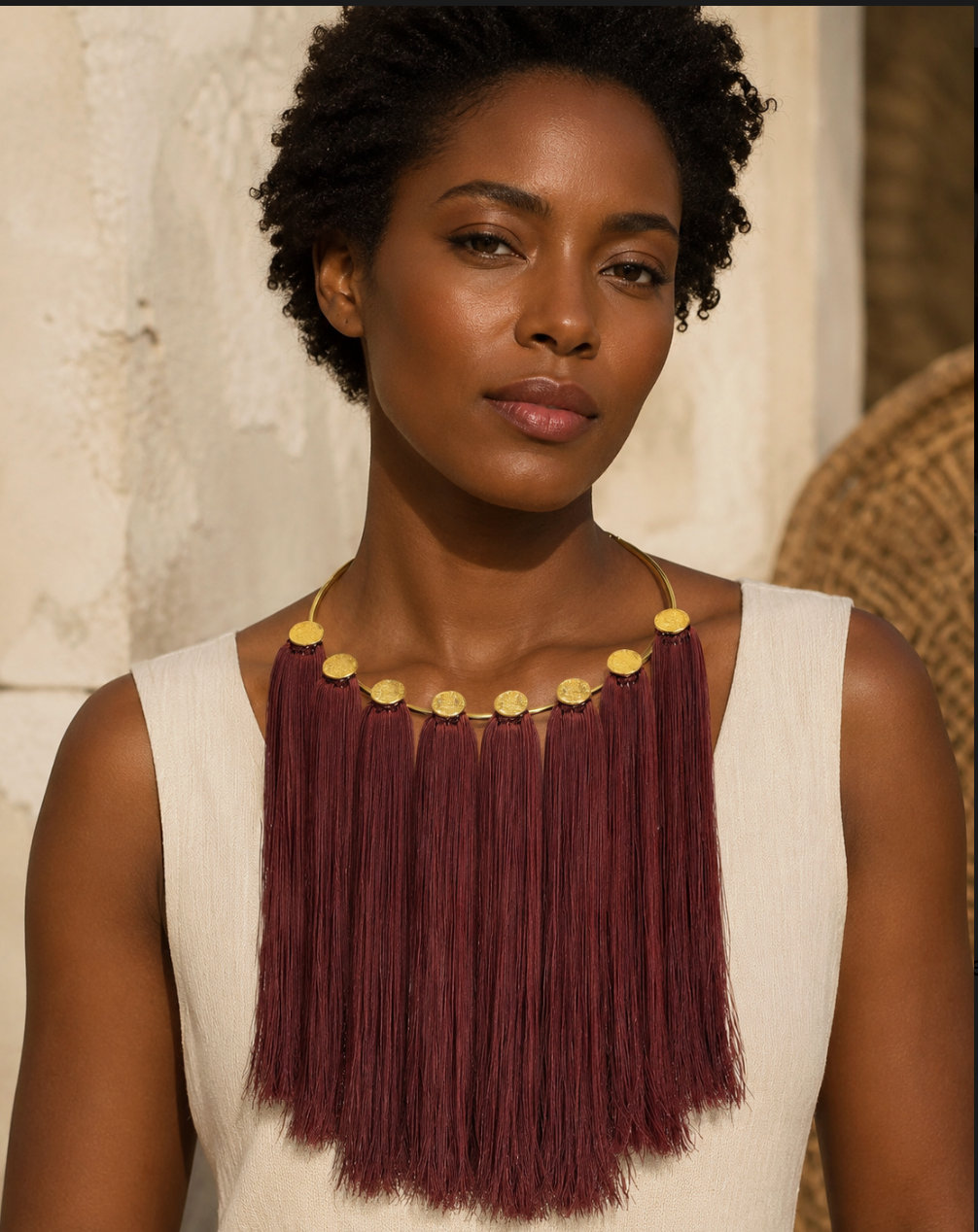 Collar Urano Terracota