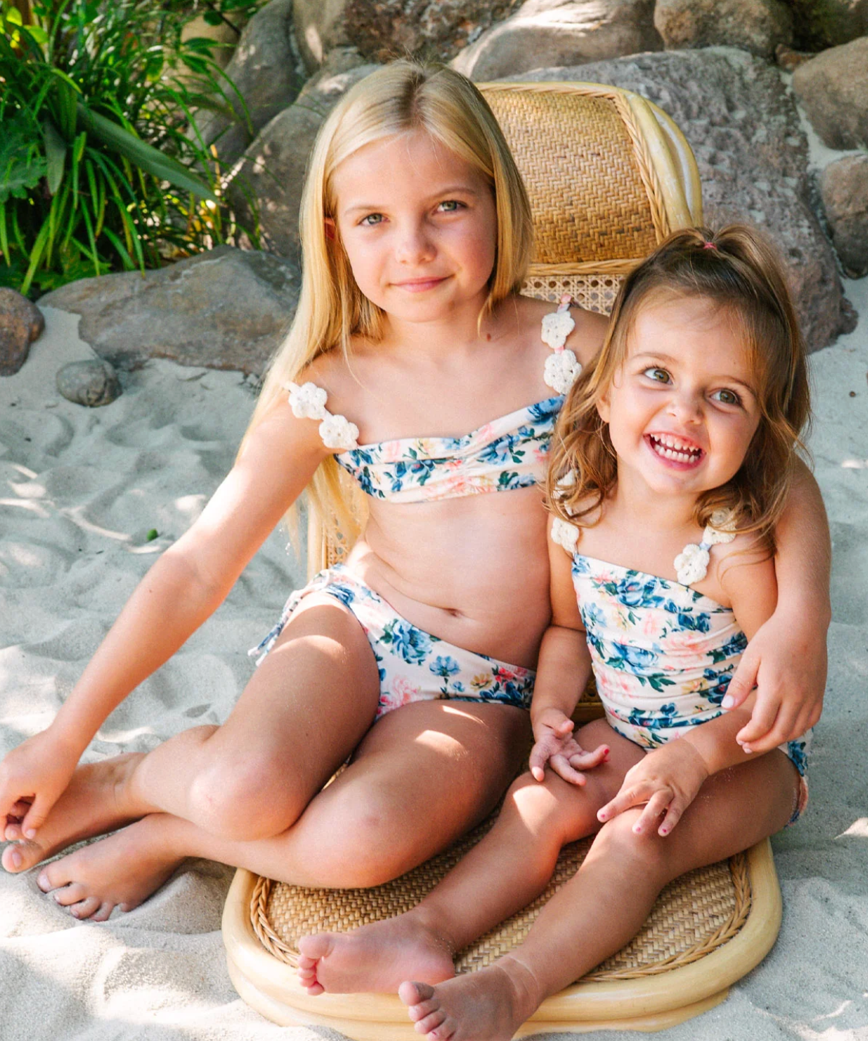 Evie Flower Bikini Set