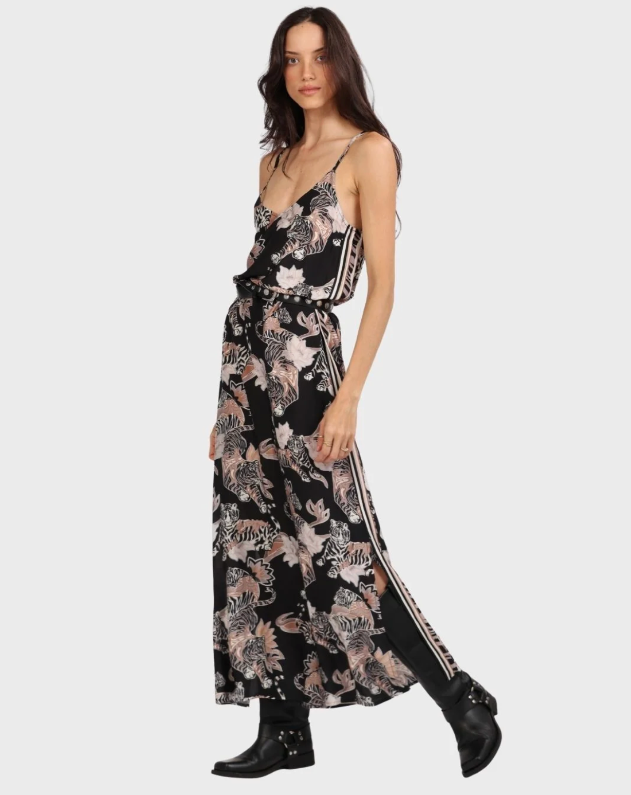 Dress Lotus Tiger Black
