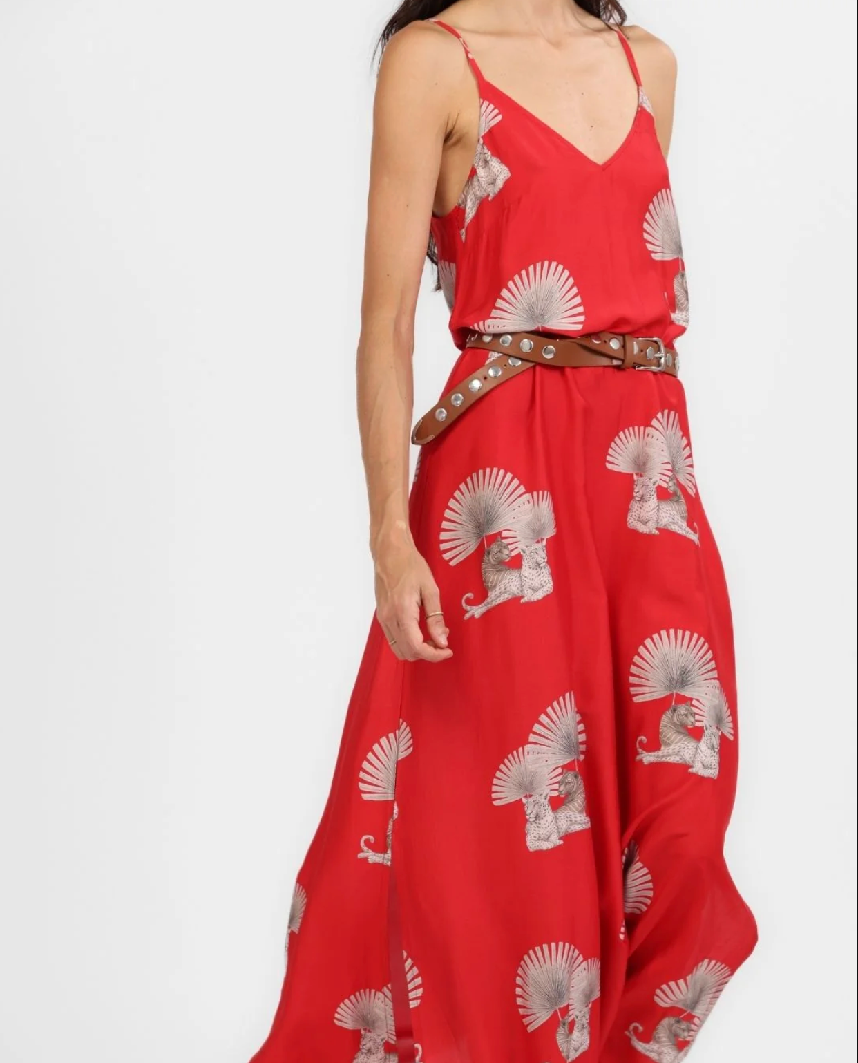 Dress Cleo Panther Red