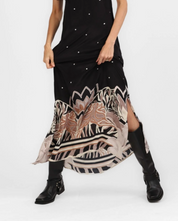 Silk Dress Tiger Eclipse