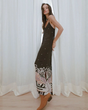 Silk Dress Tiger Eclipse