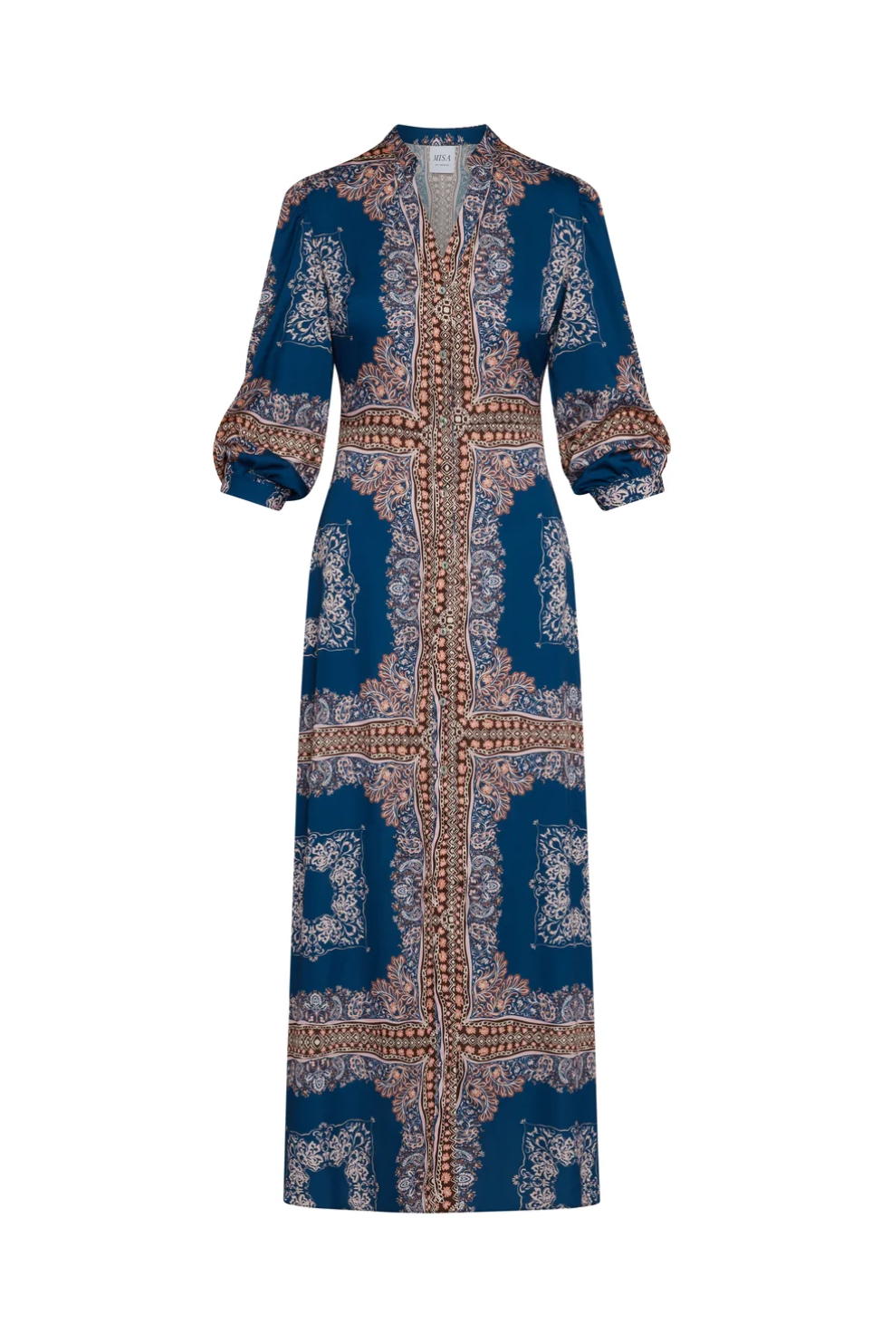 Farrah Dress Shapphire Satin