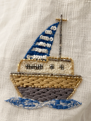 White Boat Short