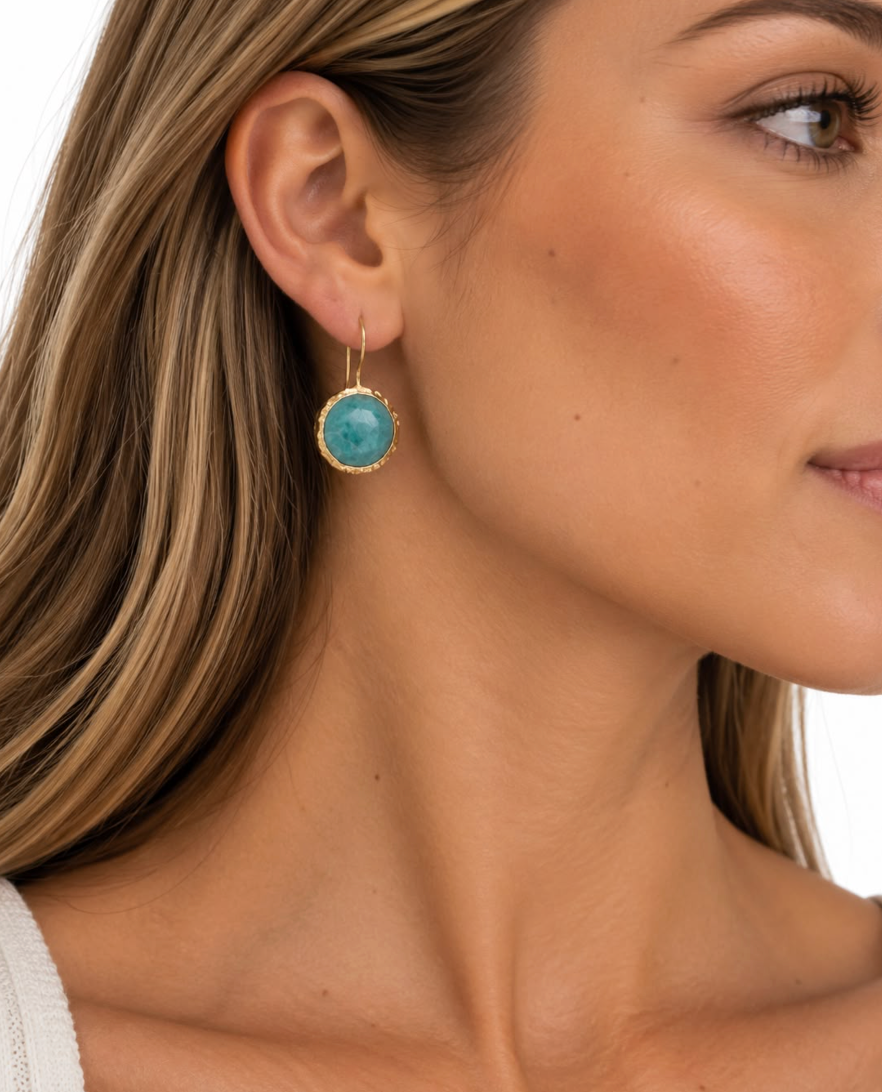 Mara mix Amazonite Earrings