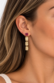 Rivera Ruby Mix Earrings