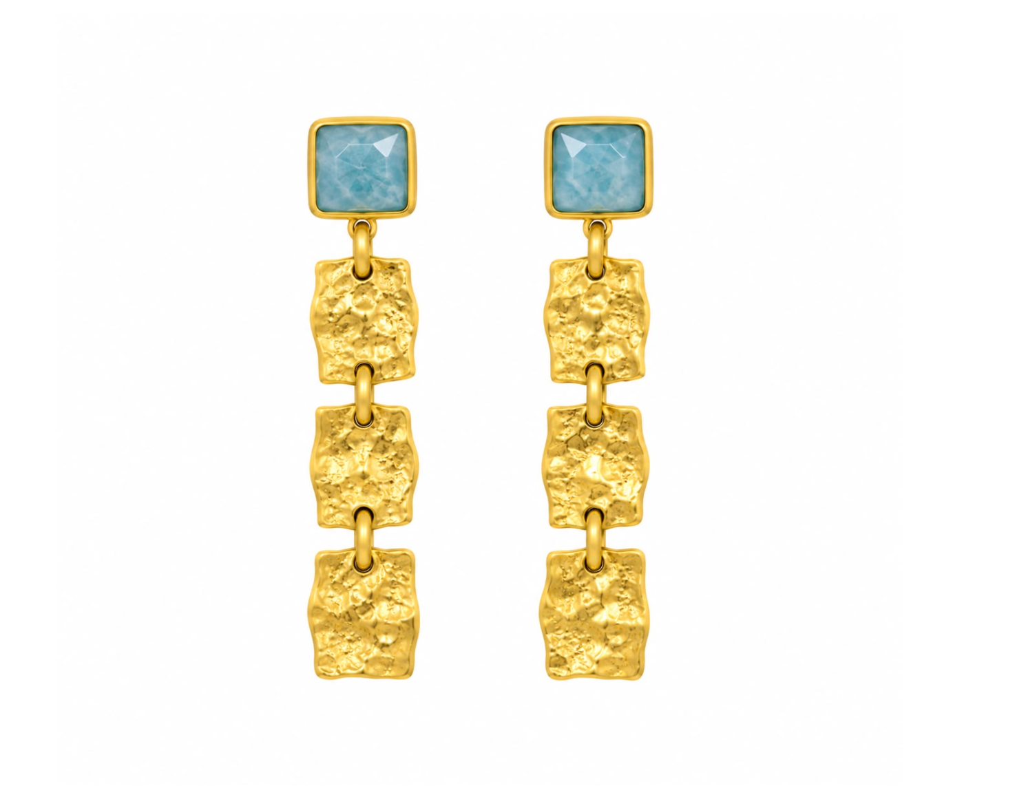 Rivera Amazonite Mix Earrings