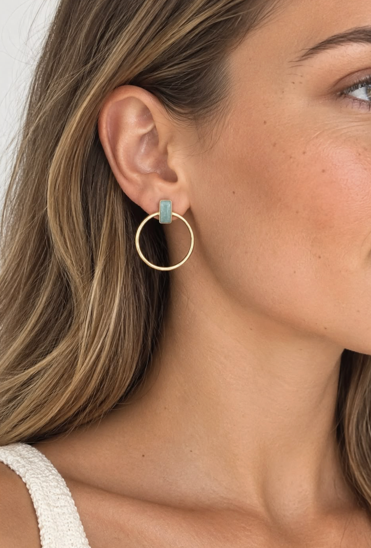 Echo Amazonite Mix Earrings