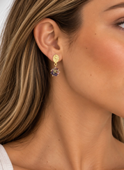 Amara Mixed Gemstone Earrings