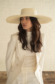 Carvoireo Natural Extra Wide Brim