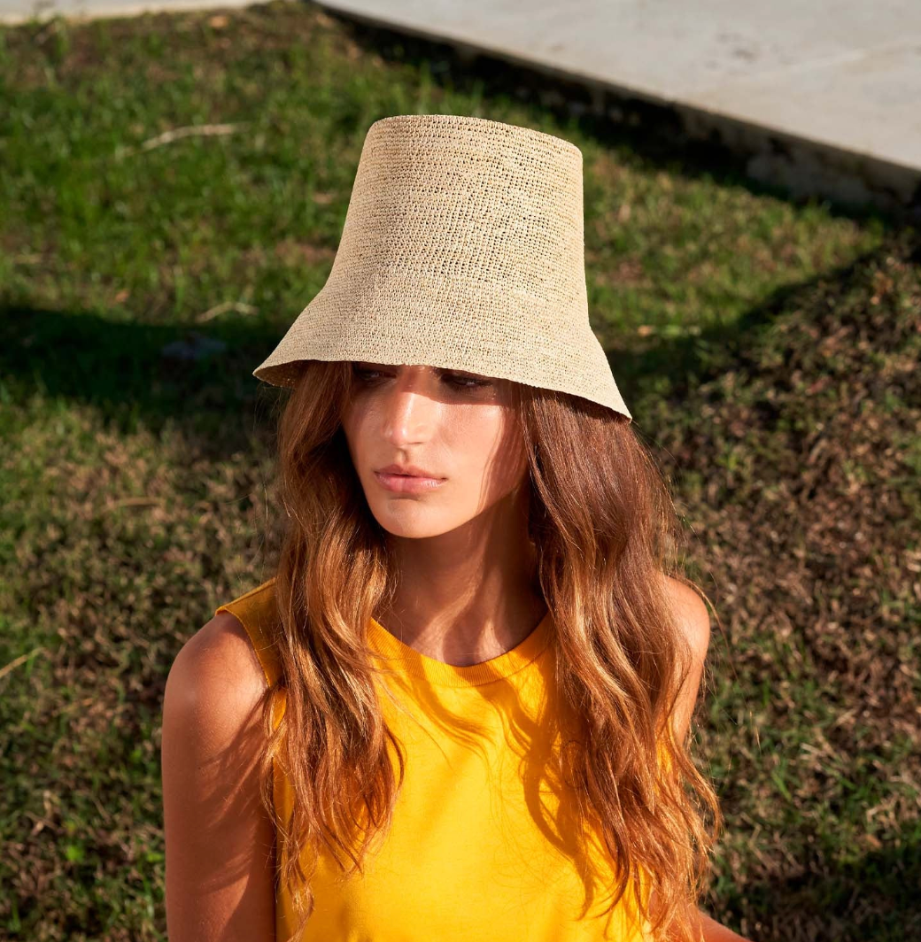 Santa Fe Packable Natural Hat