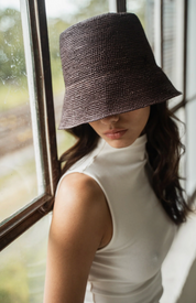 Santa Fe Packable Chocolate Hat