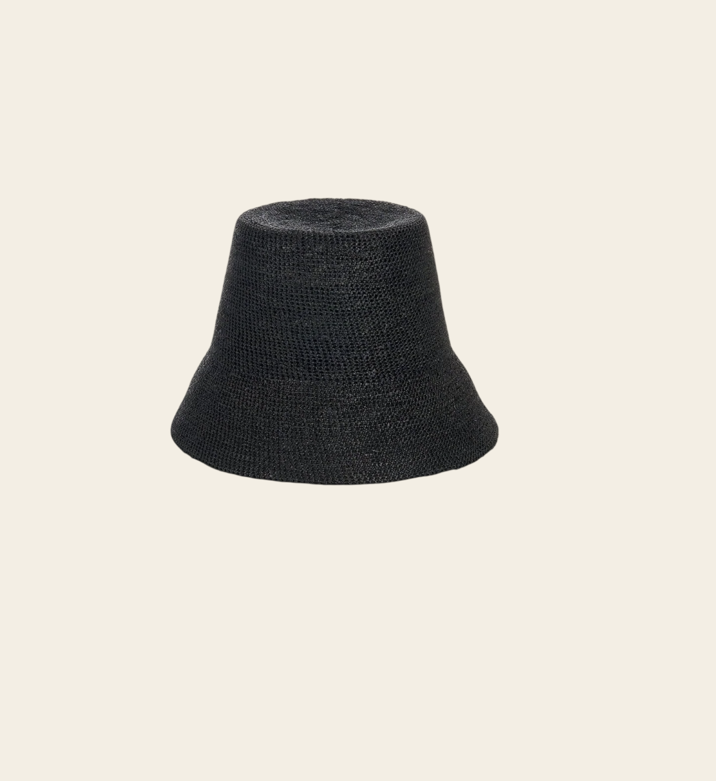 Santa Fe Packable Black Hat