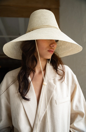 Madalena Natural Wide Brim