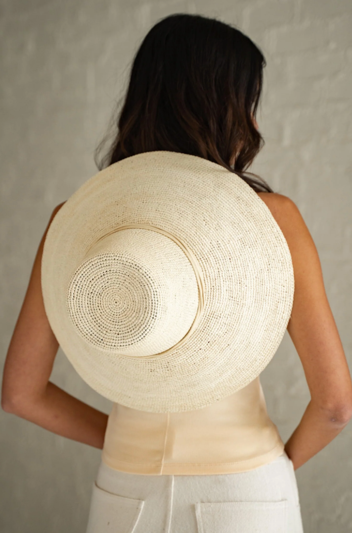 Madalena Natural Wide Brim